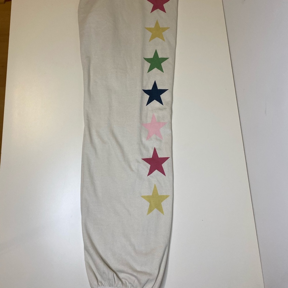 Sundry multicolor star sweatpants size L - Picture 2 of 7